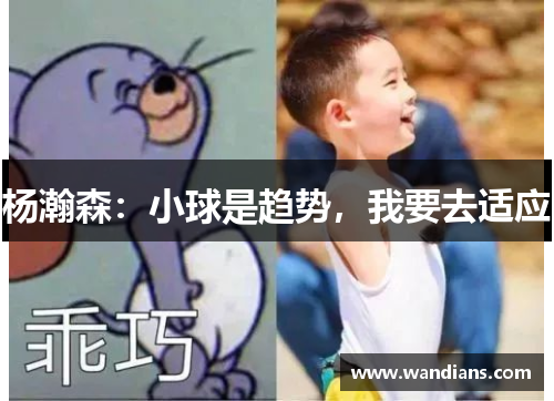 杨瀚森：小球是趋势，我要去适应